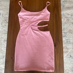 Bubblegum pink XS Tiger Mist mini dress.